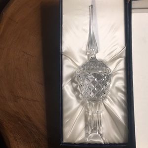 Vintage Lenox Chrystal Tree Topper from 1983
